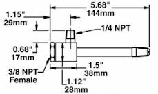 Medium Vortex Tube Dimensions