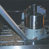 Chip Vac vacuums steel chips