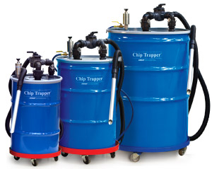 The Chip Trapper System is now available in 55 Gallon and 110 Gallon sizes.