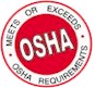 Meets or Exceeds OSHA Requirements